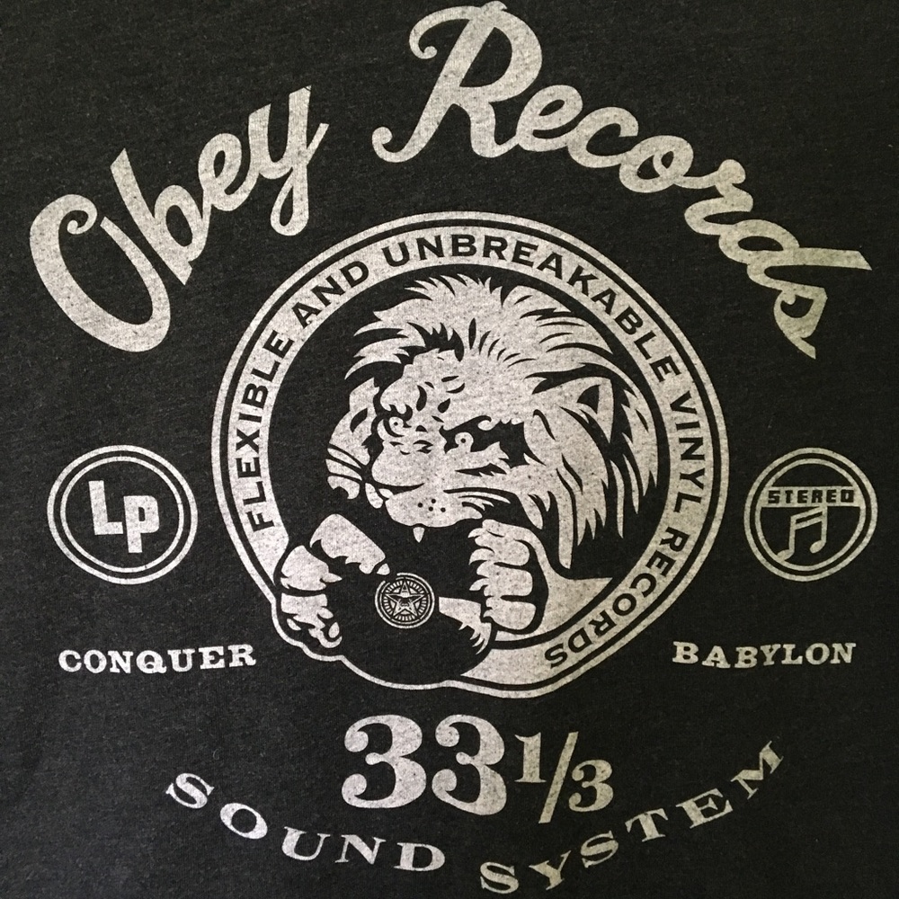 Obey Records T-Shirt